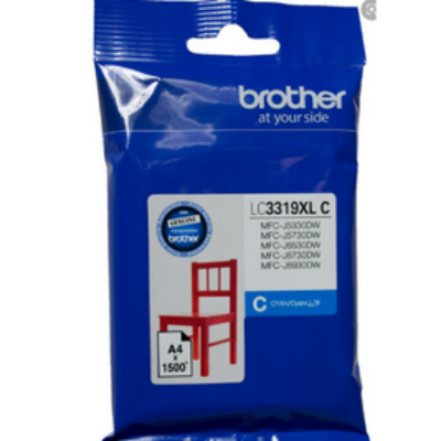 Brother LC-3319XL Original Cyan Ink Cartridges