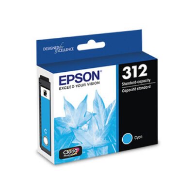 Epson 312 Genuine Cyan Ink Cartridge Original
