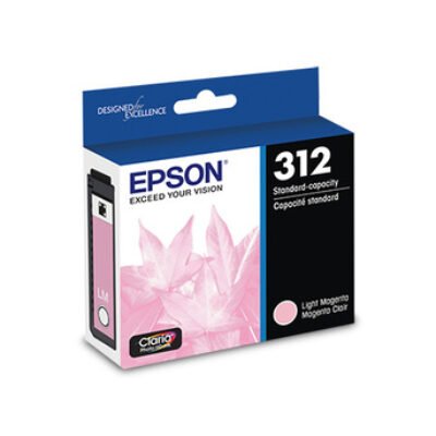 Epson 312 Genuine Light Magenta Ink Cartridge Original