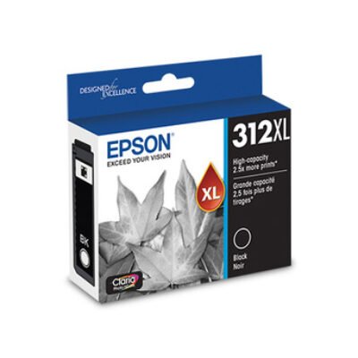 Epson 312XL Genuine Black Ink Cartridge Original