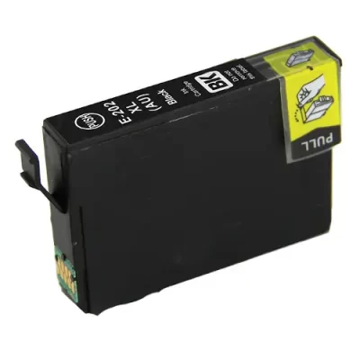 3 x Compatible Epson 202XL High Yield Black Ink Cartridge C13T02P192