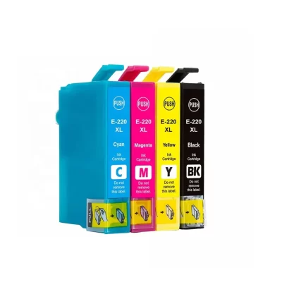 5 x Compatible Epson 220XL High Yield Ink Cartridge C13T294192 – C13T294492 (2BK 1C 1M 1Y)