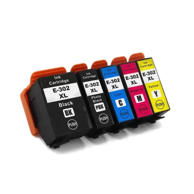 7 x Compatible Epson 302XL High Yield Ink Cartridge C13T01X192, C13T01Y192 – C13T01Y492 (3BK 1PBK 1C 1M 1Y)