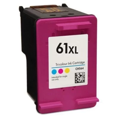 1 x Compatible HP 61XL Tri Colour Inkjet Cartridge CH564WA – 330 Pages