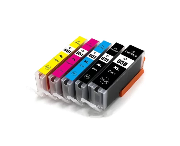 20 x Compatible Canon PGI-650XL CLI-651XL Ink Cartridge [4BK 4PBK 4C 4M 4Y]