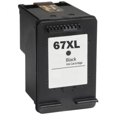 1 x Compatible HP 67XL Black Inkjet Cartridge 3YM57AA – 240 Pages