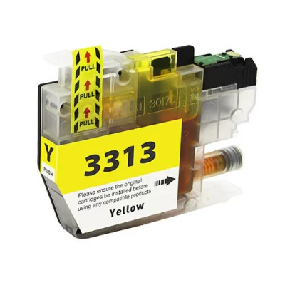 1 x Compatible Brother LC3313Y Yellow Ink Cartridge LC-3313Y – 400 Pages