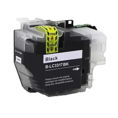 1 x Compatible Brother LC3317BK Black Ink Cartridge LC-3317BK – 550 Pages