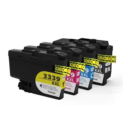 4 x Compatible Brother LC3339XL High Yield Ink Cartridge LC-3339XL (1BK 1C 1M 1Y)