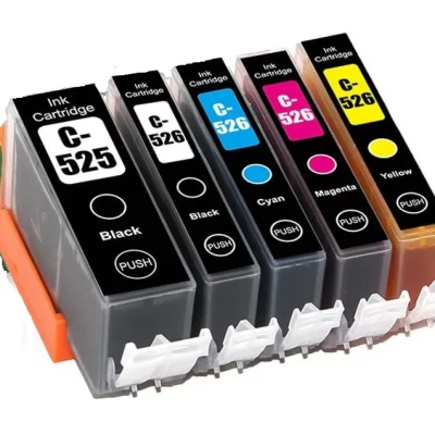 20 x Compatible Canon PGI-525 CLI-526 Ink Cartridge (4BK 4PBK 4C 4M 4Y)