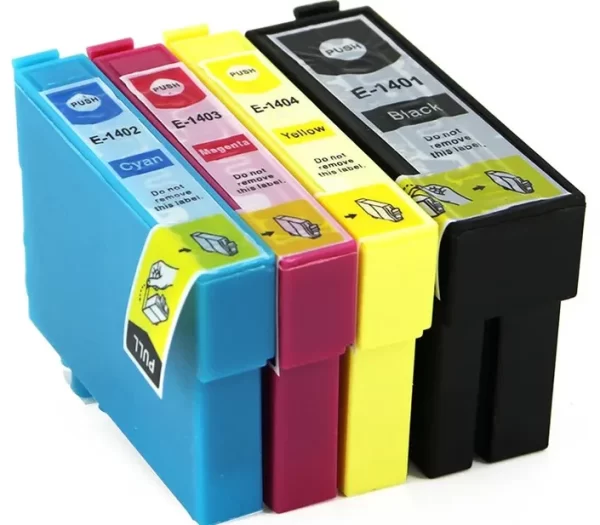 6 x Compatible Epson 140 Ink Cartridge T1401 - T1404 (3BK 1C 1M 1Y)