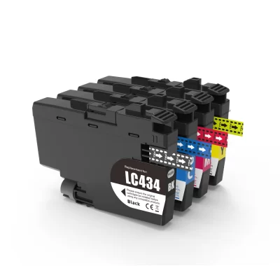 8 x Compatible Brother LC434 Ink Cartridge LC-434 (2BK 2C 2M 2Y)