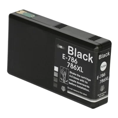 1 x Compatible Epson 786XL High Yield Black Ink Cartridge C13T787192