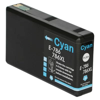 1 x Compatible Epson 786XL High Yield Cyan Ink Cartridge C13T787292 – 2,000 Pages