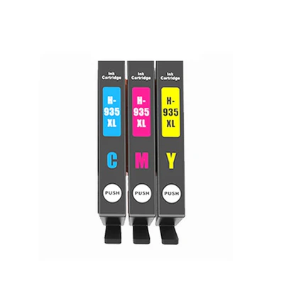 3 x Compatible HP 935XL CMY High Yield Colour Ink Cartridge C2P24AA – C2P26AA (1C 1M 1Y)