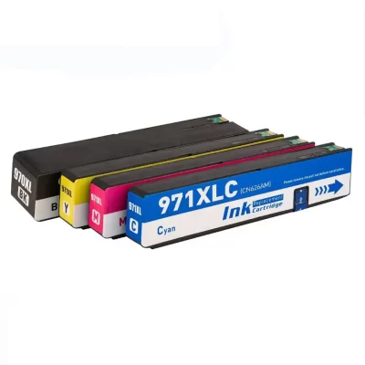 4 x Compatible HP 970XL 971XL Ink Cartridge CN625AA – CN628AA (1BK 1C 1M 1Y)