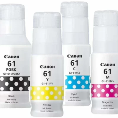 4 x CANON GI-61 GENUINE INK BOTTLE INK CARTRIDGE (1BK 1C 1M 1Y) | Fast Shipping Australia | INKCART EXPRESS