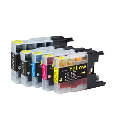 4 x Compatible Brother LC40 Ink Cartridge LC-40 (1BK 1C 1M 1Y)