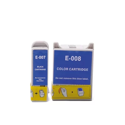 4 x Compatible Epson T007 Black + T008 Colour Ink Cartridge (2BK 2CL)
