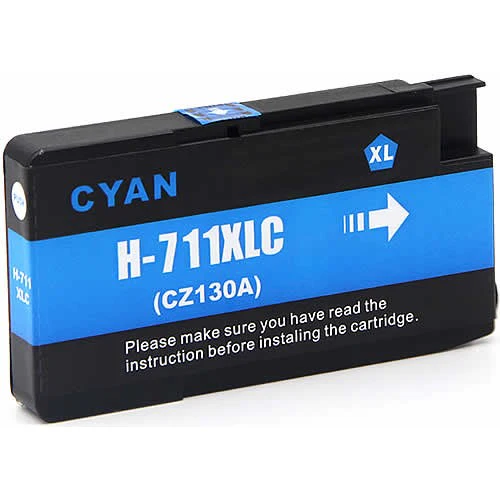 1 x Compatible HP 711XL Cyan Ink Cartridge CZ130A