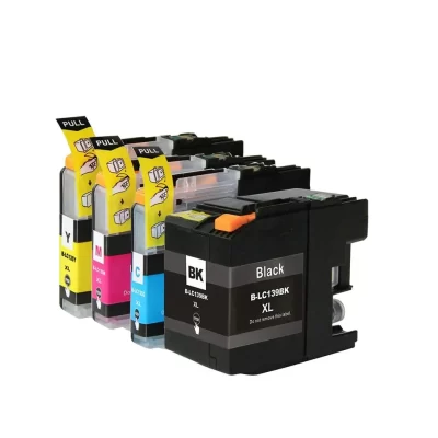 4 x Compatible Brother LC139XL LC135XL Ink Cartridge LC-139XL LC-135XL (1BK 1C 1M 1Y)