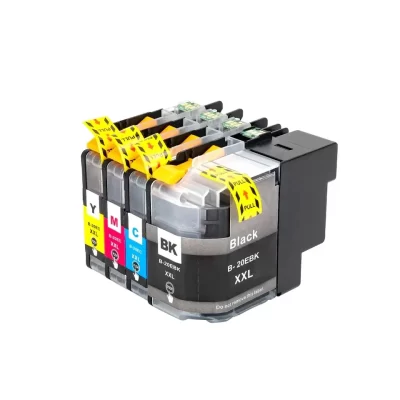 4 x Compatible Brother LC23E XXL Ink Cartridge LC-23E (1BK 1C 1M 1Y)
