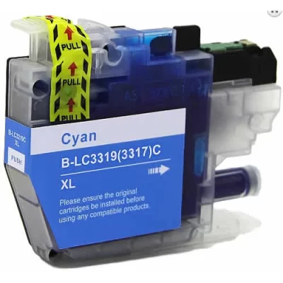 1 x Compatible Brother LC3319XLC Cyan Ink Cartridge LC-3319XLC – 1,500 Pages