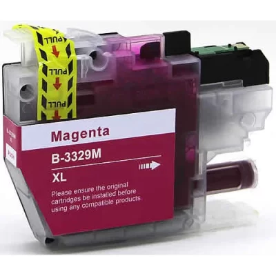 1 x Compatible Brother LC3329XLM Magenta Ink Cartridge LC-3329XLM