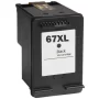 4 x Compatible HP 67XL Black Inkjet Cartridge 3YM57AA - 240 Pages