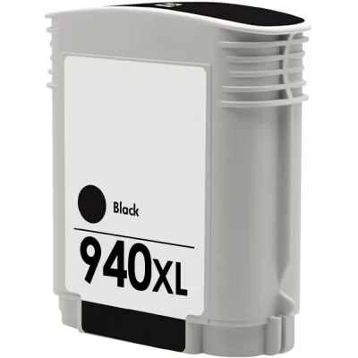 1 x Compatible HP 940XL Black High Yield Ink Cartridge C4906AA – 2,200 Pages