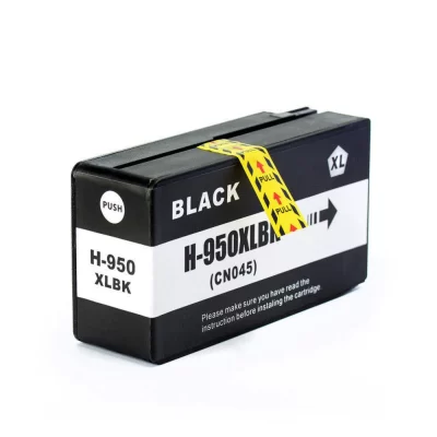 1 x Compatible HP 950XL Black High Yield Ink Cartridge CN045AA – 2,300 Pages