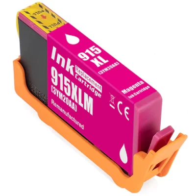 1 x Compatible HP 915XL Magenta High Yield Ink Cartridge 3YM20AA – 825 Pages