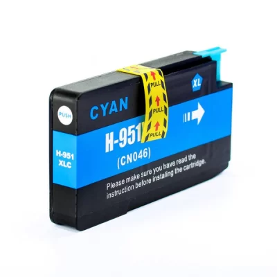 1 x Compatible HP 951XL Cyan High Yield Ink Cartridge CN046AA – 1,500 Pages