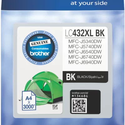 BROTHER LC-432XL GENUINE BLACK INK CARTRIDGE | Fast Shipping Australia | INKCART EXPRESS