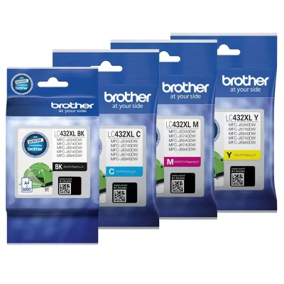 BROTHER LC-432XL GENUINE VALUE PACK INK CARTRIDGE | Fast Shipping Australia | INKCART EXPRESS