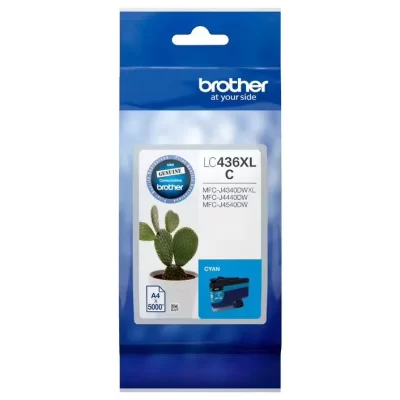 BROTHER LC-436XL GENUINE CYAN INK CARTRIDGE | Fast Shipping Australia | INKCART EXPRESS