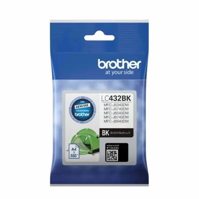 BROTHER LC-432 GENUINE BLACK INK CARTRIDGE | Fast Shipping Australia | INKCART EXPRESS