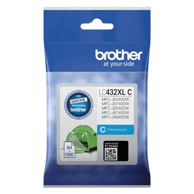 BROTHER LC-432XL GENUINE CYAN INK CARTRIDGE | Fast Shipping Australia | INKCART EXPRESS