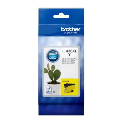 BROTHER LC-436XL GENUINE YELLOW INK CARTRIDGE | Fast Shipping Australia | INKCART EXPRESS