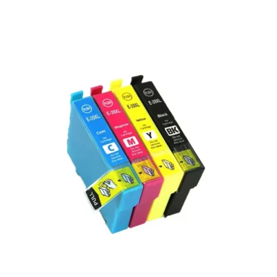 4 Pack Compatible for Epson 39XL High Yield Inkjet Cartridges C13T04L192 – C13T04L492 [1BK, 1C, 1M, 1Y]