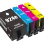 4 x Compatible HP 924e High Yield Ink Cartridge 4K0V0NA, 4K0V7NA - 4K0V9NA (1BK 1C 1M 1Y)