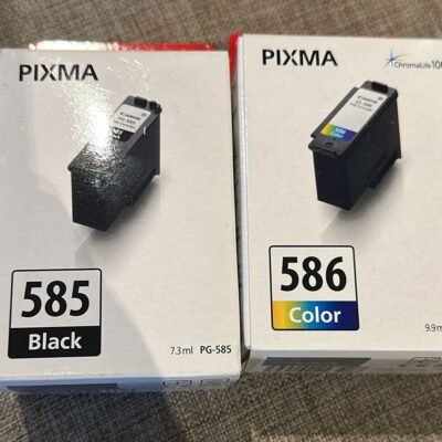 CANON PG-585 & CL586 GENUINE TWO PACK [1BK+1CL] INK CARTRIDGE | Fast Shipping Australia | INKCART EXPRESS
