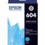 1 x Genuine Epson 604 Cyan Ink Cartridge C13T10G292 - 130 Pages