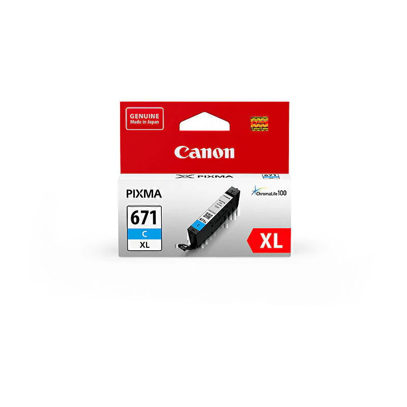CANON CLI-671XL GENUINE CYAN INK CARTRIDGE | Fast Shipping Australia | INKCART EXPRESS