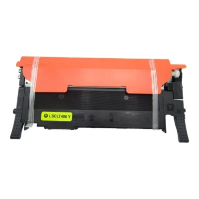 1 x Compatible Samsung CLT406S Yellow Toner Cartridge SU464A – 1,000 Pages