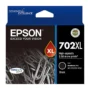 1 x Genuine Epson 702XL High Yield Black Ink Cartridge C13T345192 - 1,100 Pages