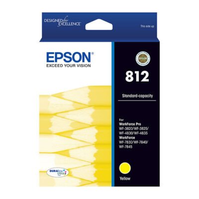 Epson 812 Genuine Yellow Ink Cartridge