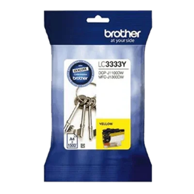 BROTHER LC-3333 GENUINE YELLOW INK CARTRIDGE | Fast Shipping Australia | INKCART EXPRESS