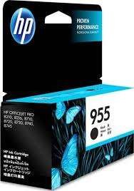 HP 955 BLACK GENUINE INK CARTRIDGE.