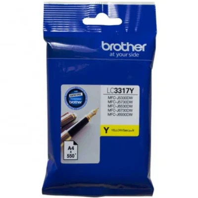 BROTHER LC-3317 GENUINE YELLOW INK CARTRIDGE | Fast Shipping Australia | INKCART EXPRESS
